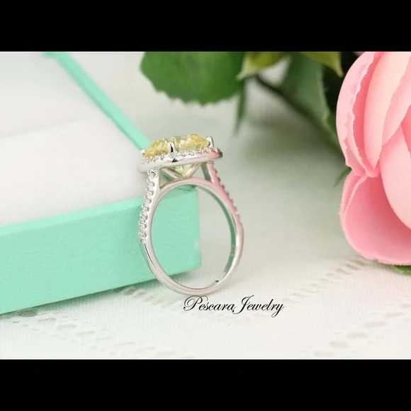 Yellow and Silver Ring - Picture 2 of 6